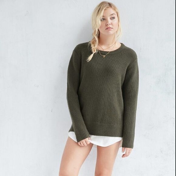UNIF x UO Waffle Knit Sweater - Picture 1 of 5